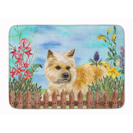 Carolines Treasures Cairn Terrier Spring Machine Washable Memory Foam Mat CK1252RUG